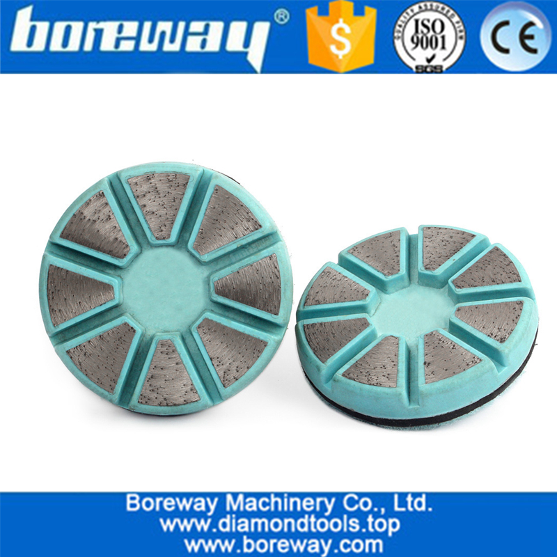 Metal Bond Grinding Pad For Concrete Floor Stone Plastic Based Aggressive Abrasive Grinding Disc