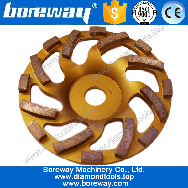Metal diamond grinding disc