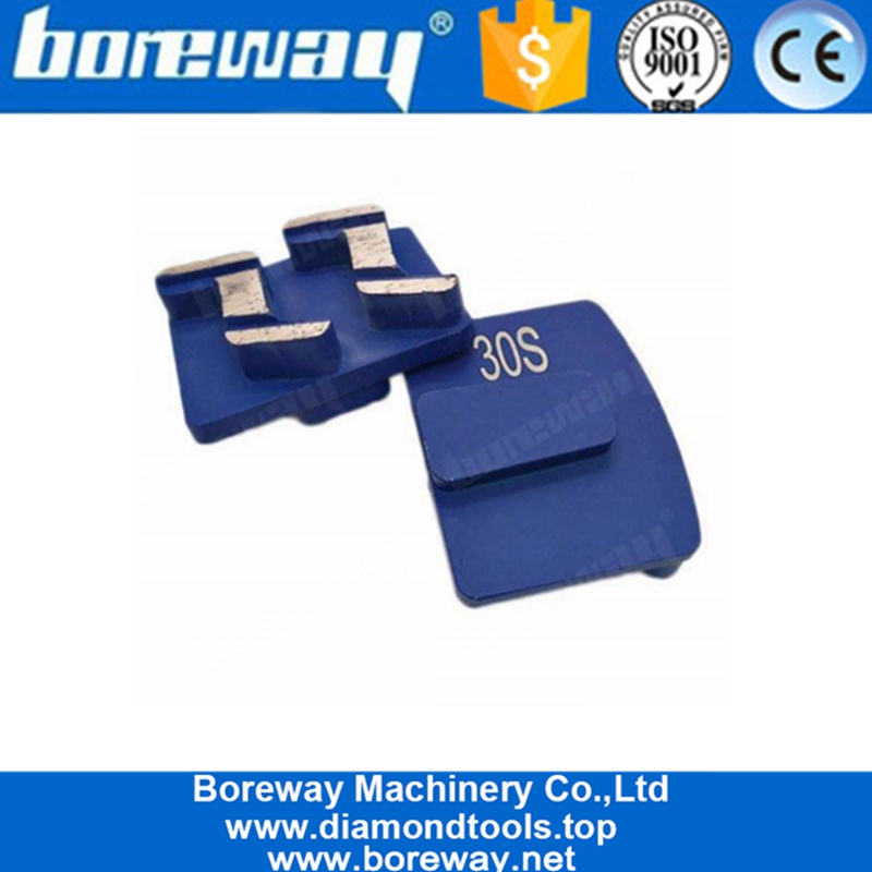 Neues Design Z-Form Segmente Metallbindung Schleifscheibe Redi Lock Diamant Betonschleifschuhe Für Betonboden