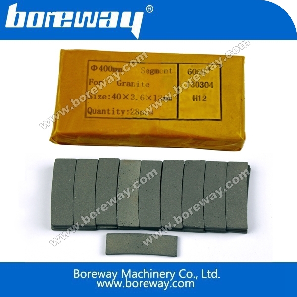 Normal shape diamond segment for granite,diamond segment silver welding solder