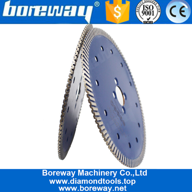 Popular Porcelain Turbo Rim Dry Cut Off Wheel Disk For Stone Tile Concrete Masonry