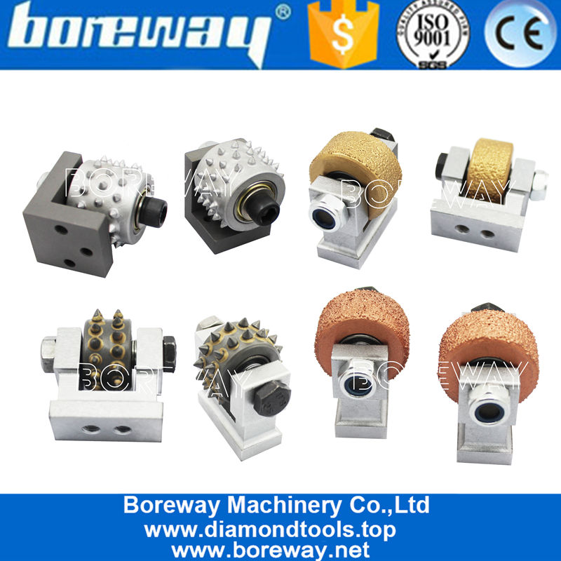 Profession Supply Alloy Carbide Bush Hammer Roller Head Disc for Grinding Granite Litchi Surface