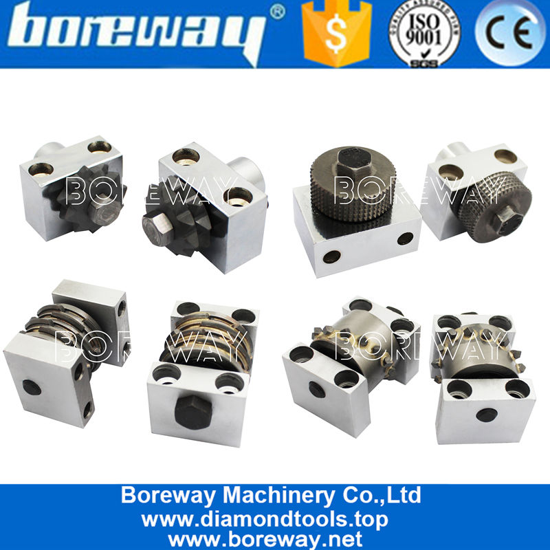 Profession Supply Alloy Carbide Bush Hammer Roller Head Disc for Grinding Granite Litchi Surface