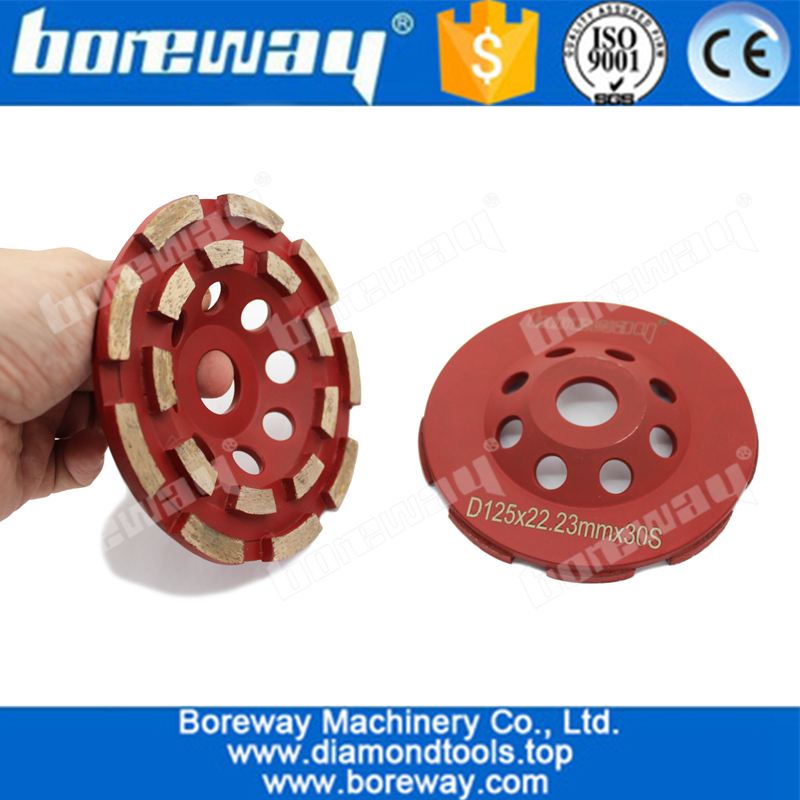 Professional 125mm welding diamond cup wheel for concrete