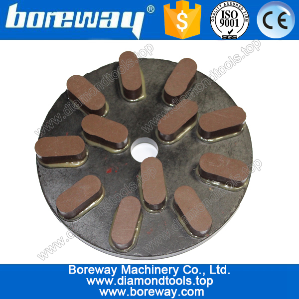 樹脂充填されたダイヤモンド研削ディスク