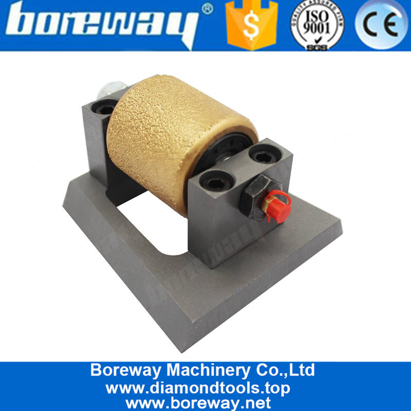 Rotary Vacuum Brazedd Frankfurt Bush Hammer Roller for Manufacturer