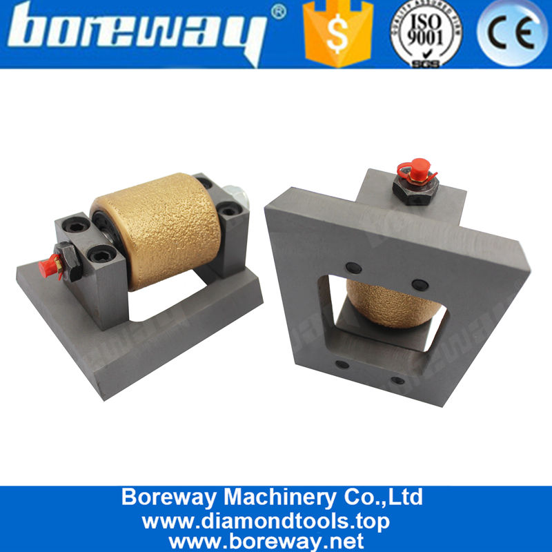 Rotary Vacuum Brazedd Frankfurt Bush Hammer Roller for Manufacturer