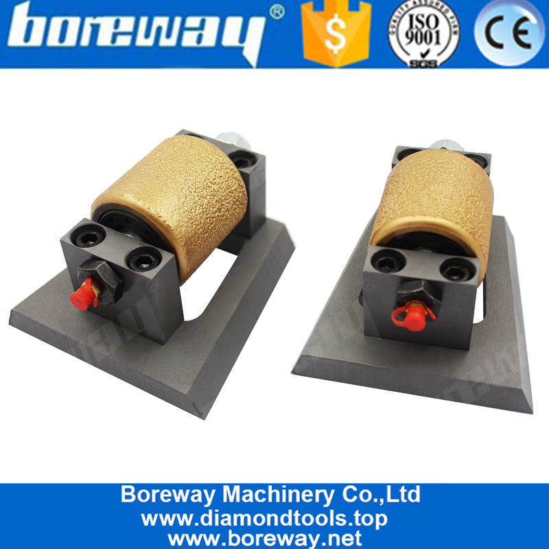 Rotary Vacuum Brazedd Frankfurt Bush Hammer Roller for Manufacturer