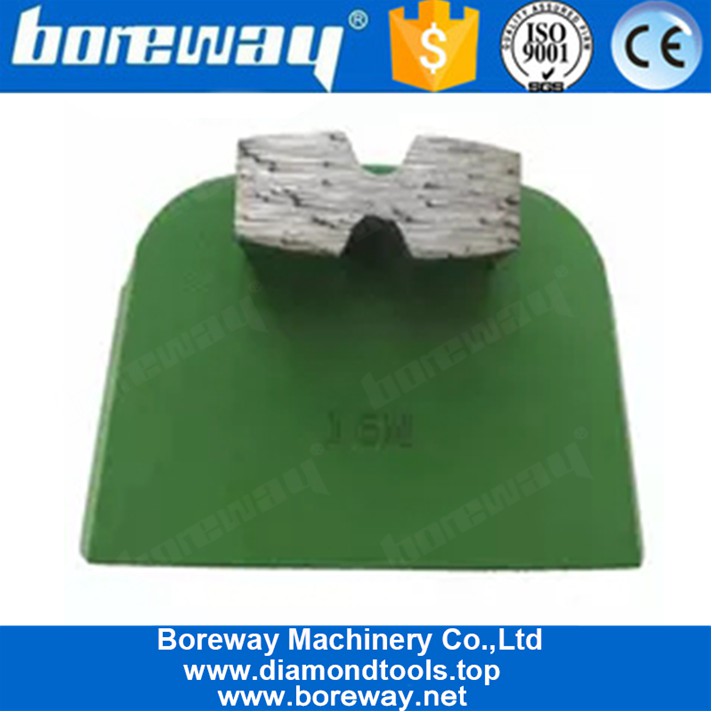 単一のH形ダイヤモンドセグメントを備えたシャープな研削ラビナダイヤモンドツーリング