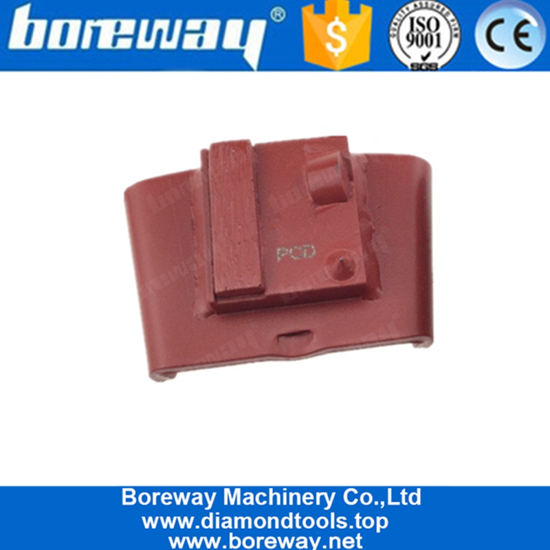 HTCグラインダー用の単一セグメントPCDおよび合金HTCコンクリート研削靴