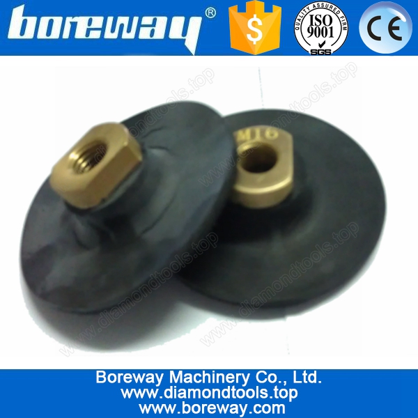 Weiche Gummi-flexible Backer pad zum Landeplatz, Diamant Backer Gummipolster für Stein Polieren