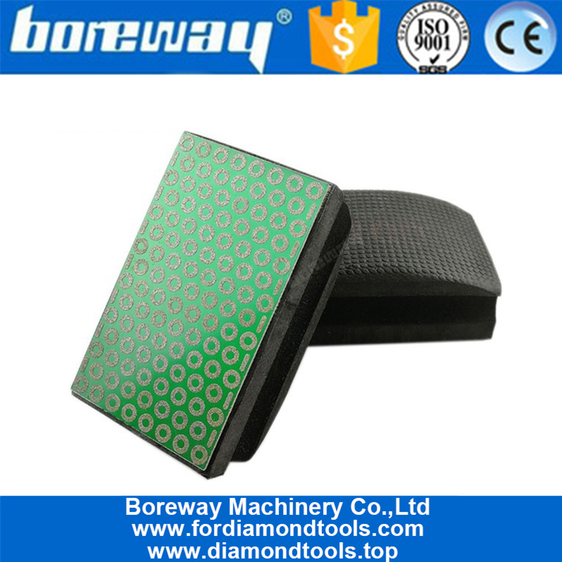 Cuscino per lucidare a mano con diamante in pietra