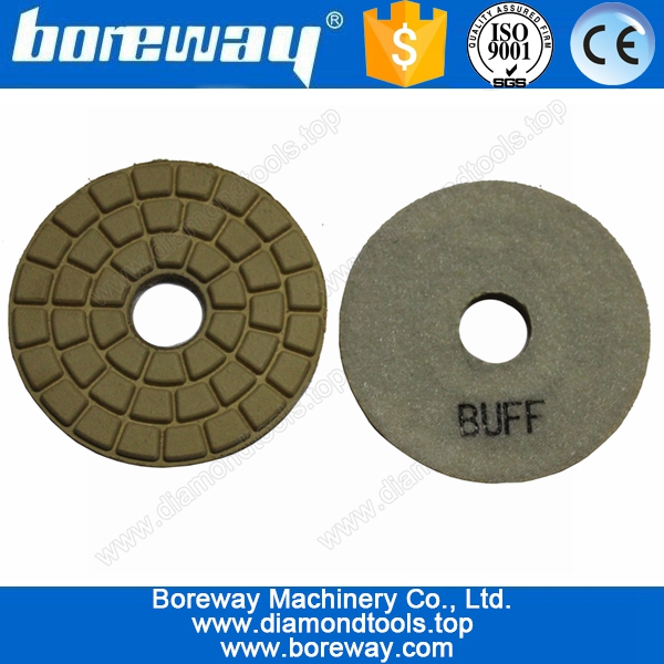 Supply 3“ white and black Buff polishing