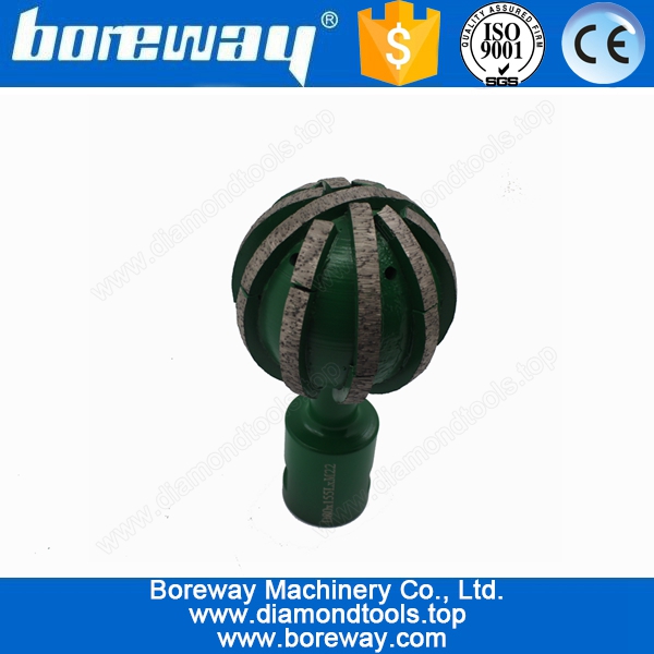 Ball Form gesinterten Diamant Fräser für Stein D65/D80 liefern * 155L * M22