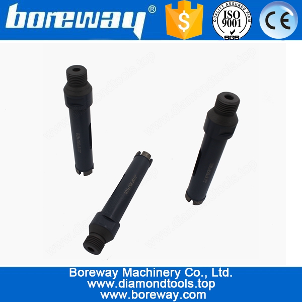 आपूर्ति डी 25 * 150 एल * आर 1/2 "जी सीएनसी डायमंड कोर होल ड्रिल स्टोन के लिए