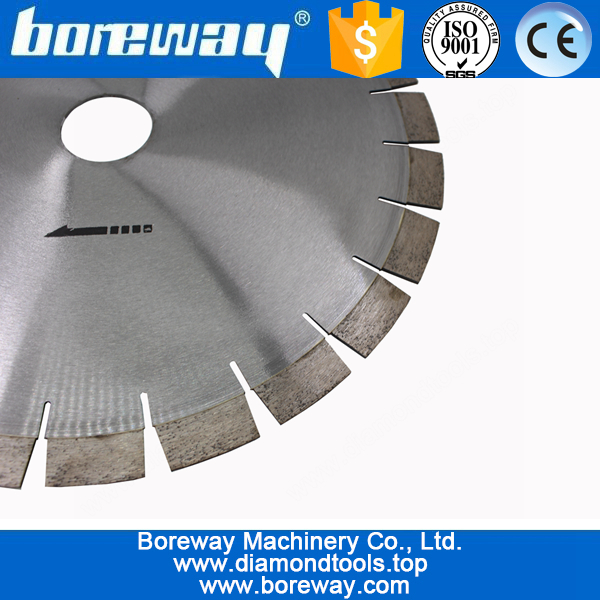 Supply D350*3.2*20*40mm*50/60mm Diamond Slient Cutting Saw For Granite