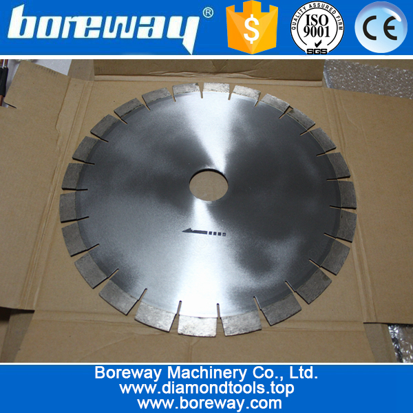 Supply D350*3.2*20*40mm*50/60mm Diamond Slient Cutting Saw For Granite