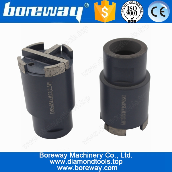 ダイヤモンド穴 D50 のドリルビットを供給 * 85 L * M22 * 2.5 P