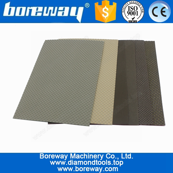 आपूर्ति डायमंड राल हाथ चमकाने पैड तल 120 के लिए * 180mm