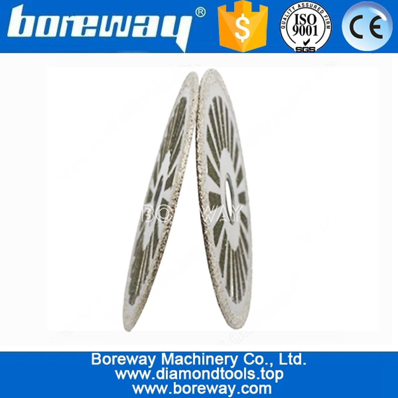 Supply Masonry Cutting Saw With Vacuum Brazed Protection Strip D100*20mm