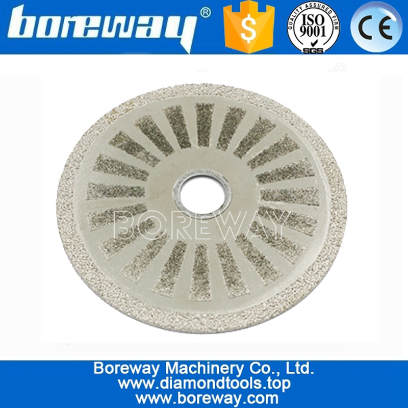 Supply Masonry Cutting Saw With Vacuum Brazed Protection Strip D100*20mm