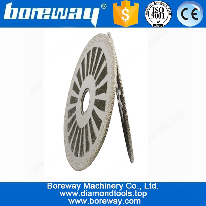 Supply Masonry Cutting Saw With Vacuum Brazed Protection Strip D100*20mm