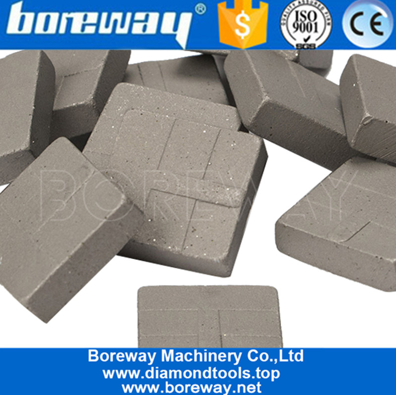 No Edge Collapse Three Step T Shape Diamond Segment for Granite Cutting
