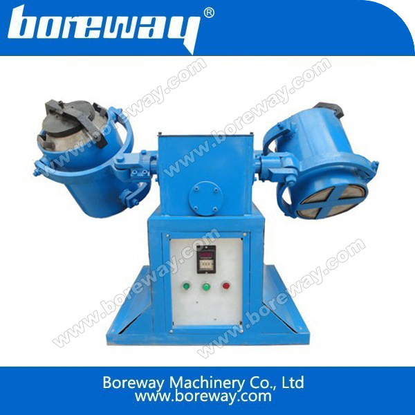 Three-dimensional diamond powder mixing mixer