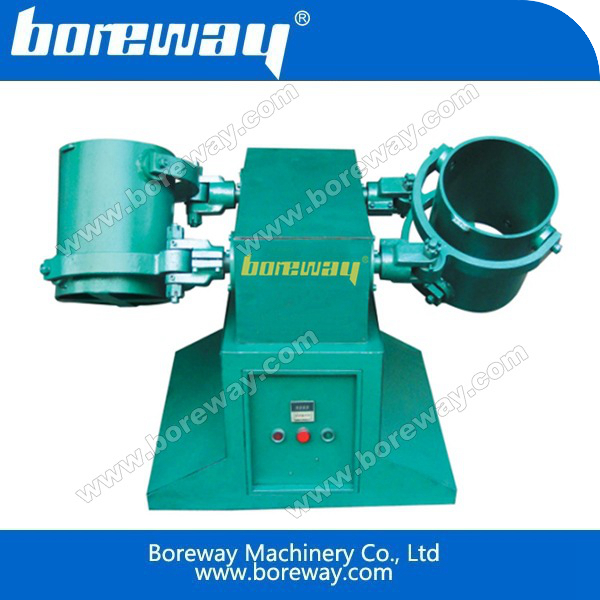 Three-dimensional diamond powder mixing mixer