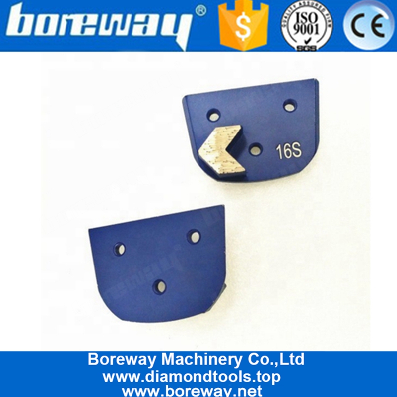 टॉप शार्पनेस एरो सेगमेंट्स लविना कंक्रीट डायमंड ग्राइंडिंग पैड्स फॉर कंक्रीट टेर्रेंजो फ्लोर