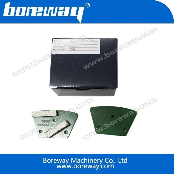 Trapezoid Diamond Concrete Floor Grinding Block
