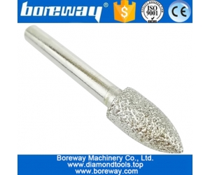 Vakuumgelötete Diamantgravur Bohrer zum Schleifen / Gravieren / Schneiden von Stein und Beton