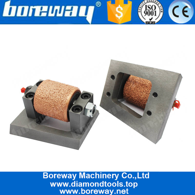 Vacuum Brazing Rotary Bush Hammer Roller With Frankfurt Base Manufacturer & Suppliers