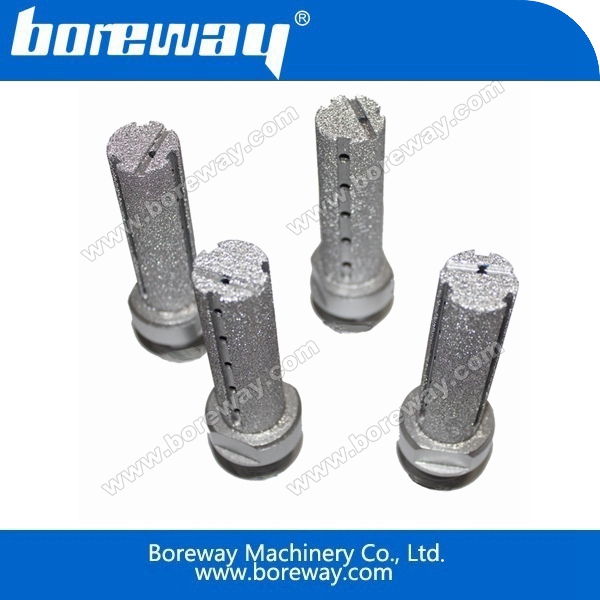 Vakuum gelötete Finger etwas für Granit