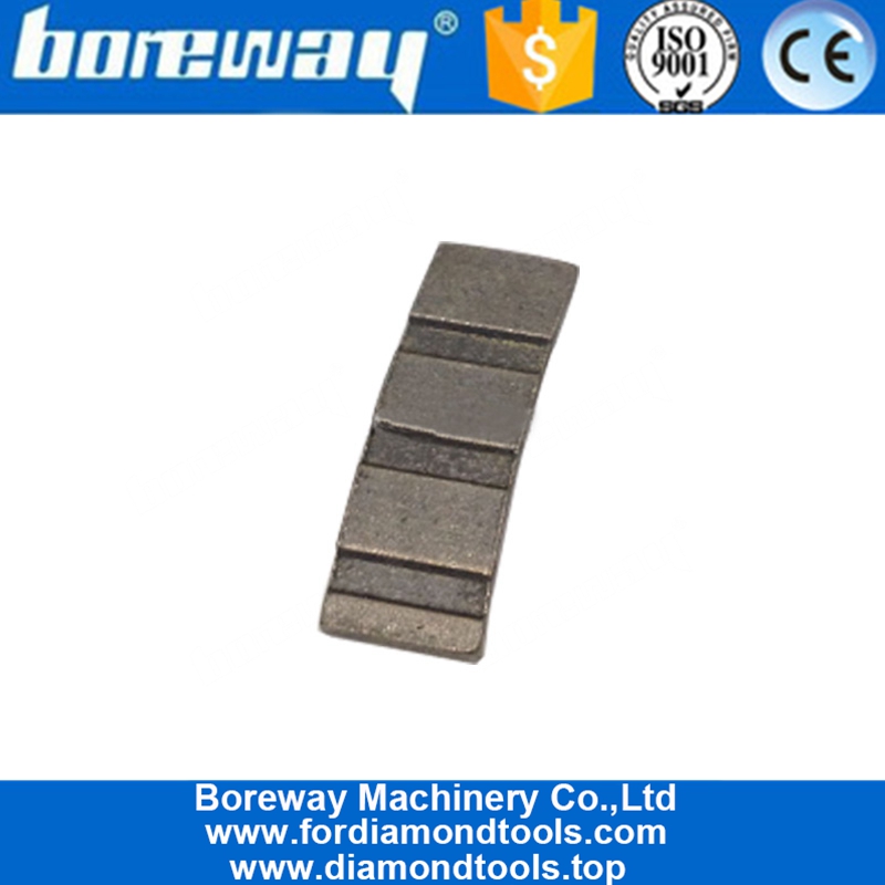 गीले कटिंग यूनिक टर्बो शेप एज कटिंग ग्रेनाइट डायमंड सेगमेंट