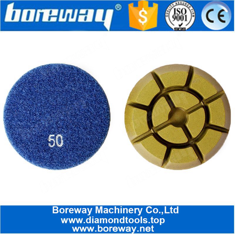 Wet Use Diamond Floor Renew Polishing Pads Design For Stone