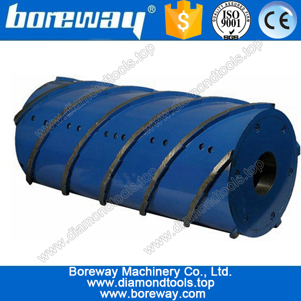 Diamant Spiralwalzen für Keramik, Diamant Spiral Kalibrieren Rollen für Fliesen Kalibrierung