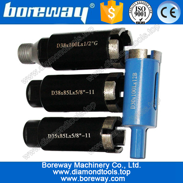 화강암 4 코어 드릴, 다이아몬드 드릴 비트, 2 코어 드릴 비트,