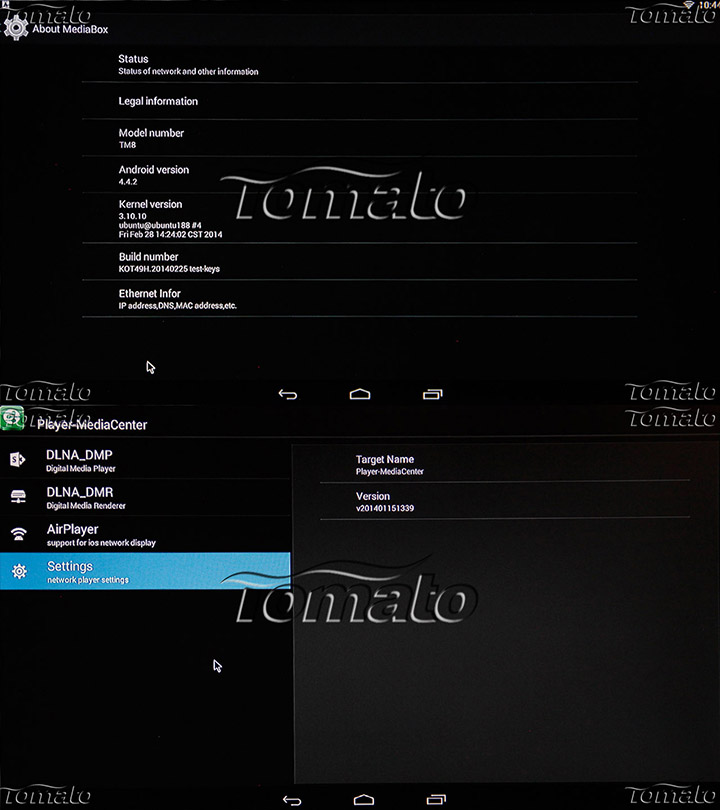 Amlogic Quad Core 4K Media Player M8 S802 Android 4.4 KitKat 4K Media Player support HDMI-CEC Function