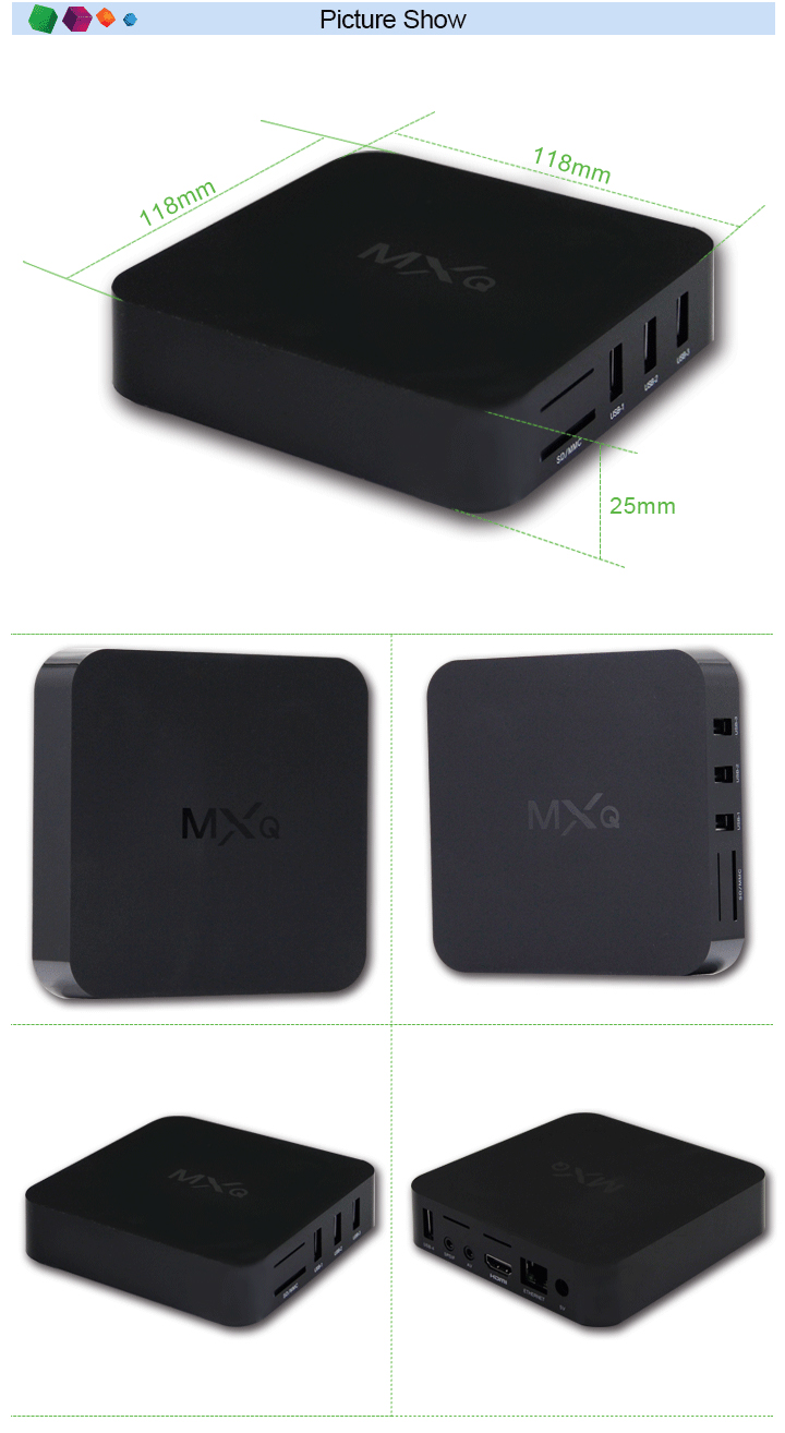 Smart TV Box DLNA Mini Android Internet TV Box