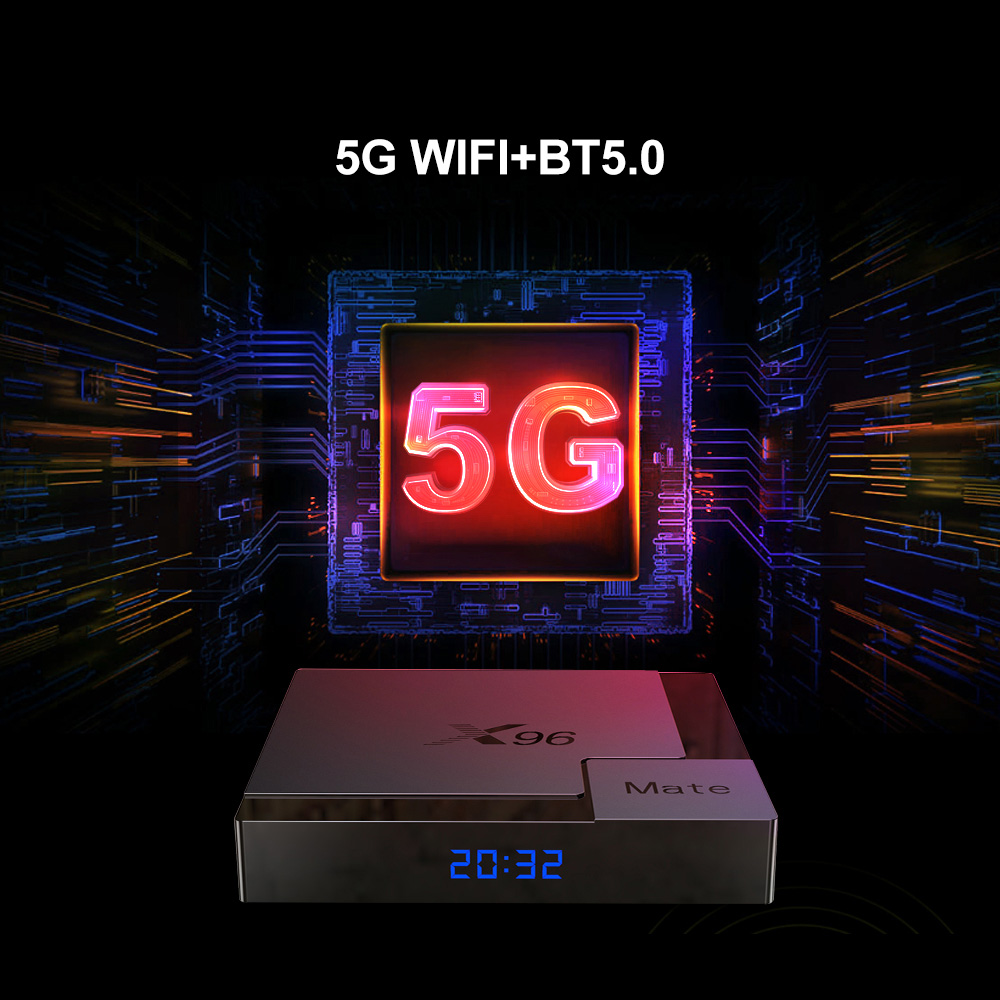 Set Top Box Allwinner H616 Quad Core Android 10 TV Box