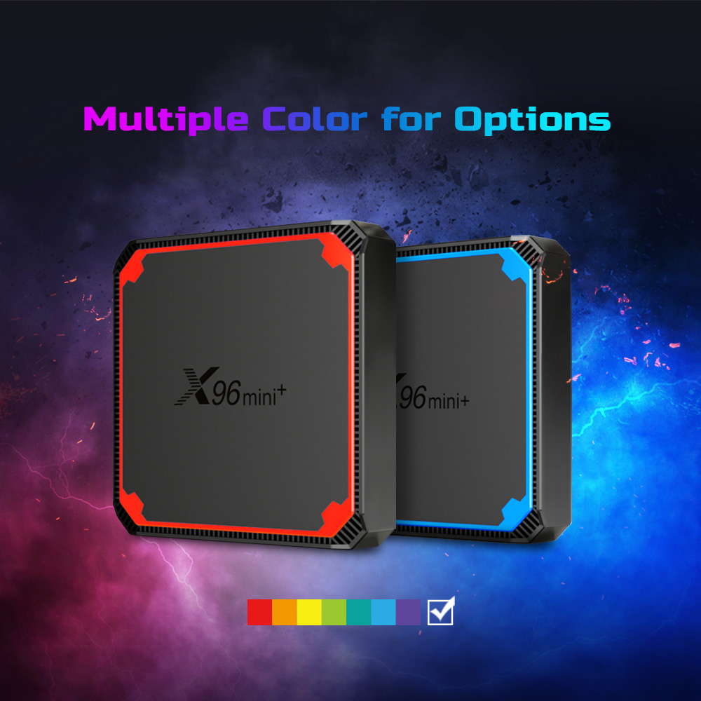 Newest Chinpset Amlogic S905W4 Android 9.0 Quad Core TV Box with Amlogic Dual Band WiFi