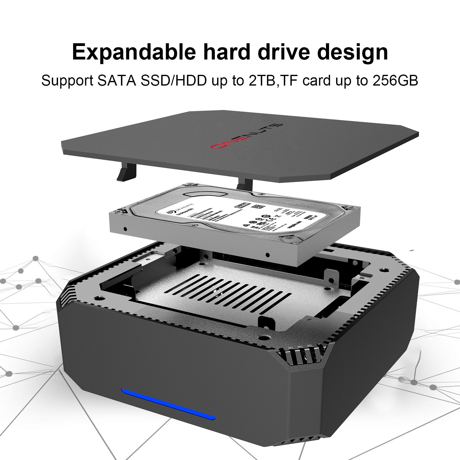 Onenuts Nut 6 Intel Core Mini PC 4th Generation i3-4100U/i5-4200U/i7-4500U