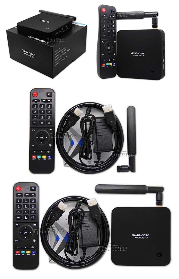 XBMC TV Box Quad-Core Mail-T7 Android4.4 RK3288 Q8