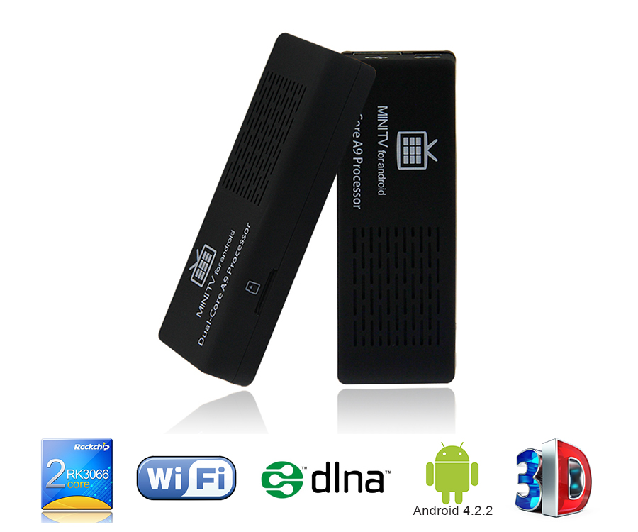 Android TV Box RK3066 Dual Core Android Media TV Stick with Miracast WiFi