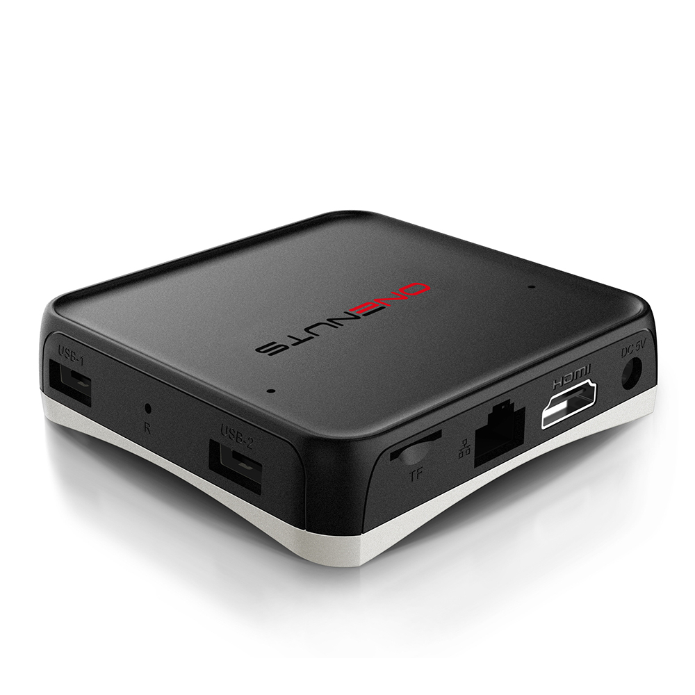 Android TV Box with Built-in 2W Speaker and Voice Control Support