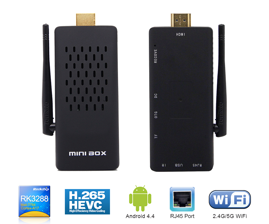 Android TV Quad Core RK3288 Quad-Core 1.8GHz Cortex-A17 TV Box