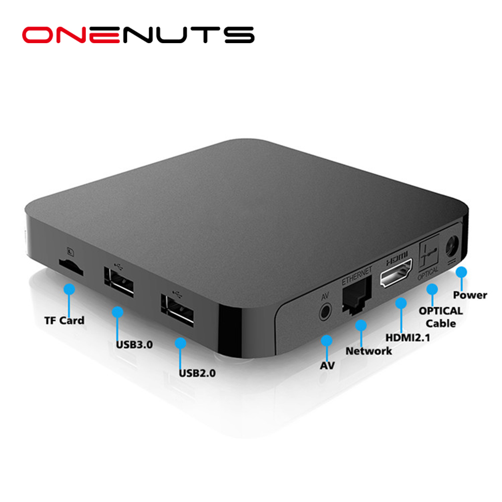 双 WiFi 802.11ax 2x2 MIMO Amlogic S905X3 Android 9.0 电视盒,带 WiFi 6 蓝牙 5.0