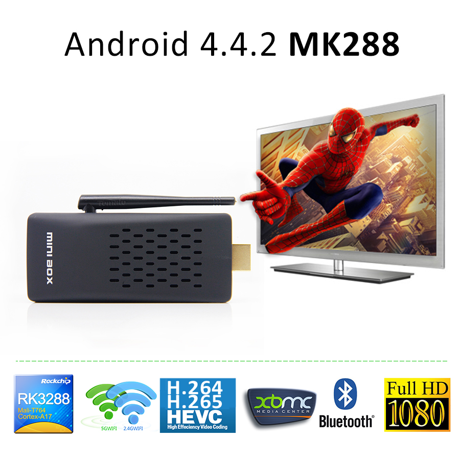 Full HD Media Player RK3288 Quad Core Cortex-A17 4K Smart TV Box