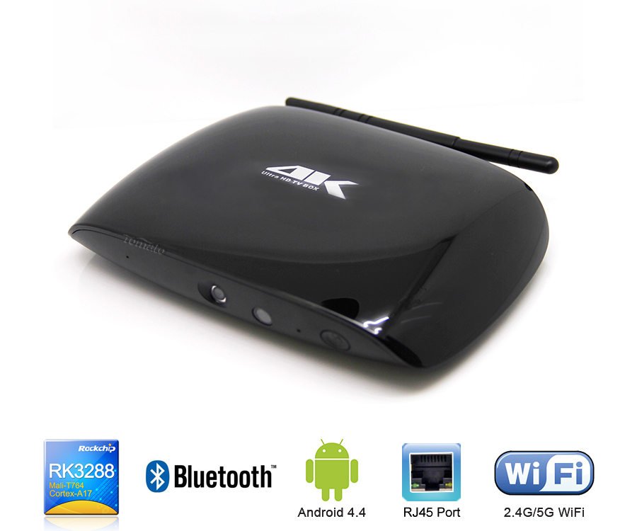 Google TV Box 2.4G/5G WiFi RK3288 Quad-Core 1.8GHz Cortex-A17